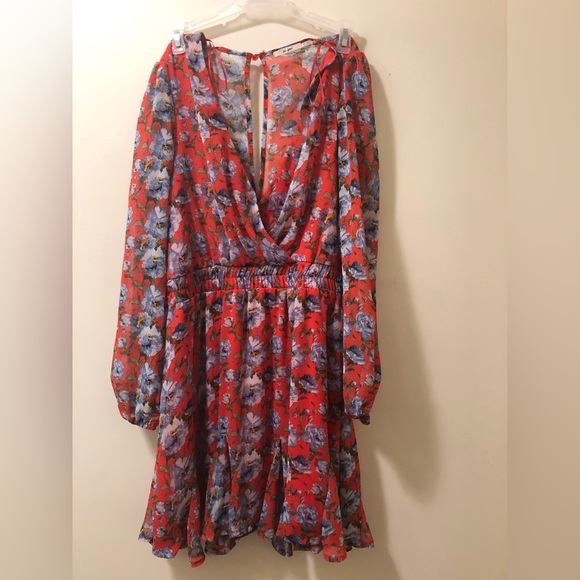 Francesca's Collections Holly Floral Godet Dress by Miami - Picture 4 of 7